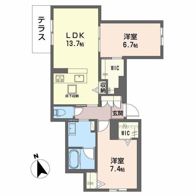 シャーメゾン グレース 忍町