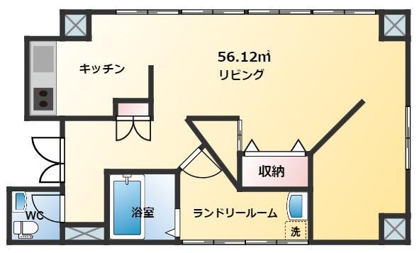 UPTAIL(1LDK/3階)の間取り写真