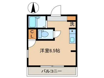 UMEX墨田(1K/2階)の間取り写真