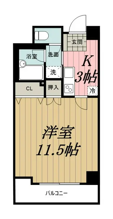 ステーションサイドなかむら 6階階 間取り