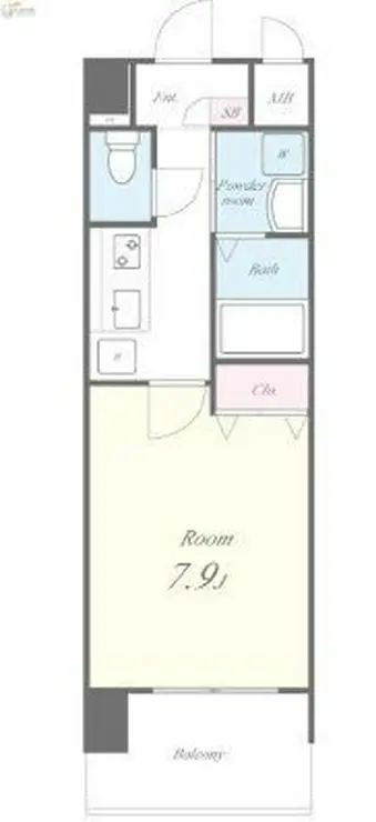 エリヴィエール 4階階 間取り