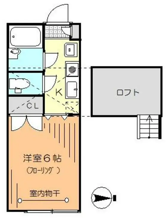 丸尾ハウス 2階階 間取り