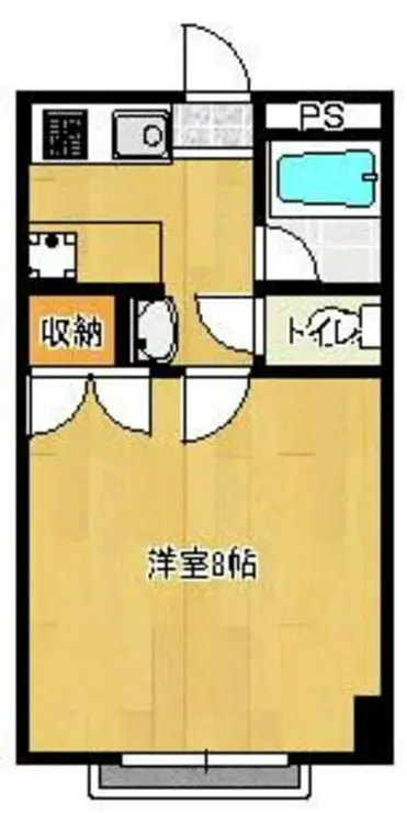 東千葉ハイリビング六番館 4階階 間取り