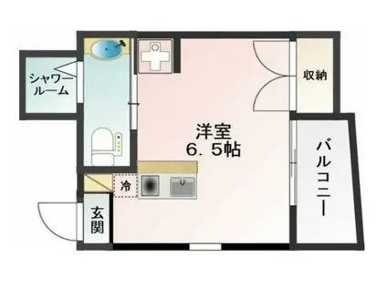 PATIO SQUARE下井草(ワンルーム/3階)の間取り写真