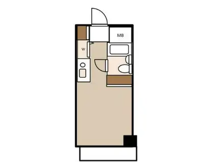 YTアクセス横浜(ワンルーム/7階)の間取り写真