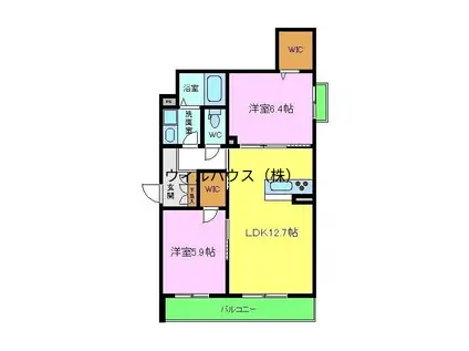 NTMAISONⅠ(2LDK/2階)の間取り写真