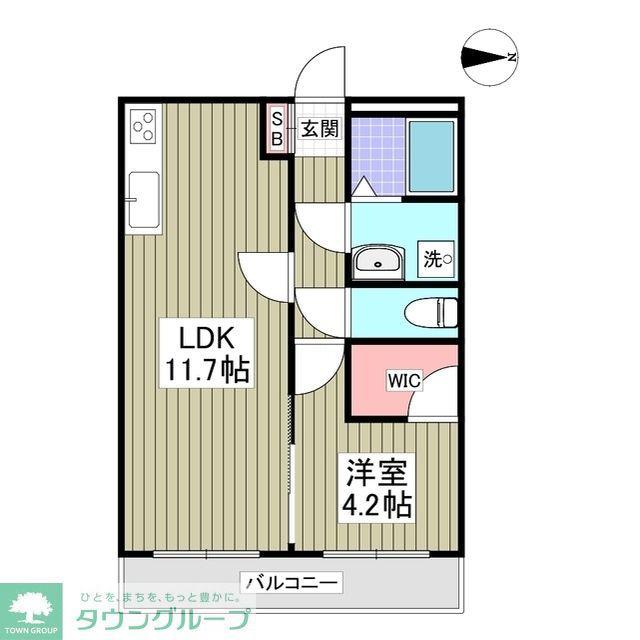リブレス金町東水元 旧 第六竹石マンション(1LDK/2階)の間取り写真