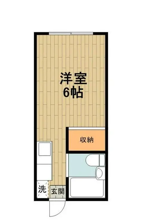 コーポ二葉台町 2階階 間取り