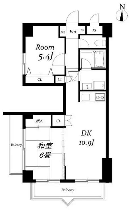 ロイヤルプレステージ 4階階 間取り