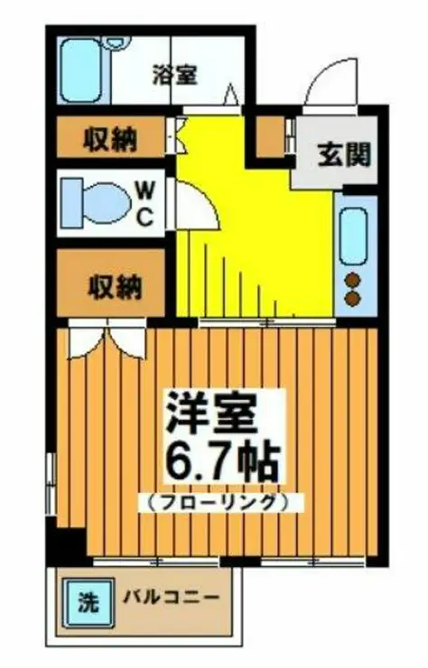 エンゼル宮本 2階階 間取り