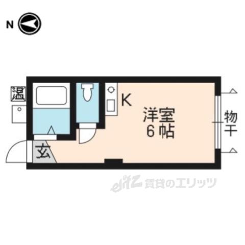 第一マンション(ワンルーム/5階)の間取り写真