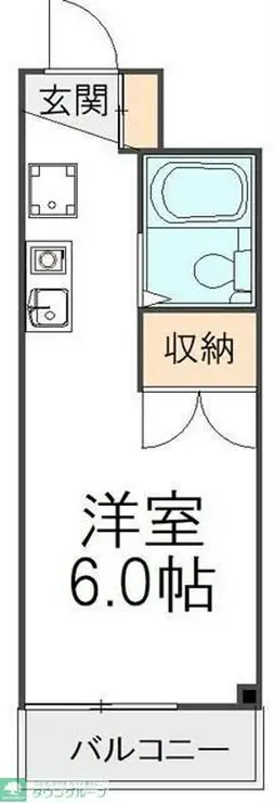 オーキスビル 3階階 間取り