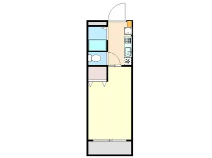 プレミール野比(1K/1階)の間取り写真
