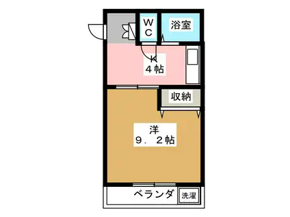 S-PALACEII(1K/3階)の間取り写真