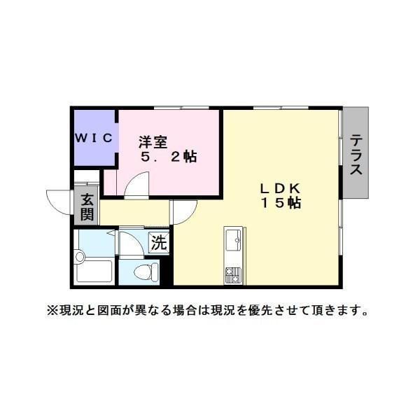 コーポIN(1LDK/1階)の間取り写真