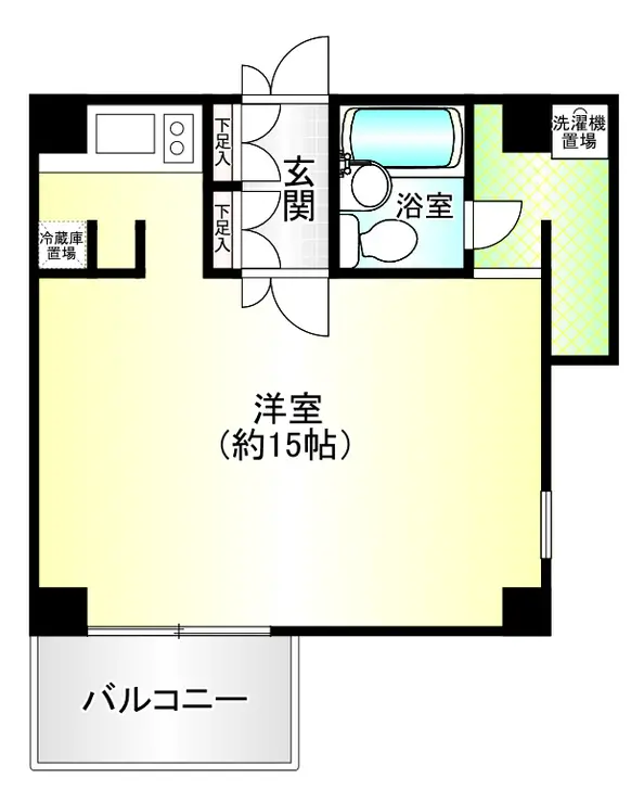 サギヌマヒルズ 3階階 間取り