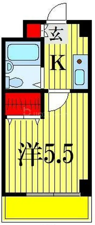 リエス西船橋 3階階 間取り