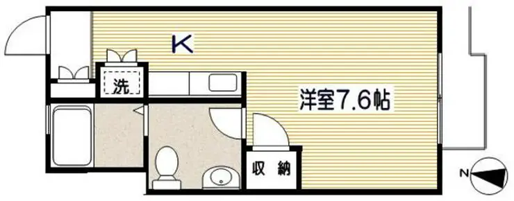 ヴェルドミール 3階階 間取り