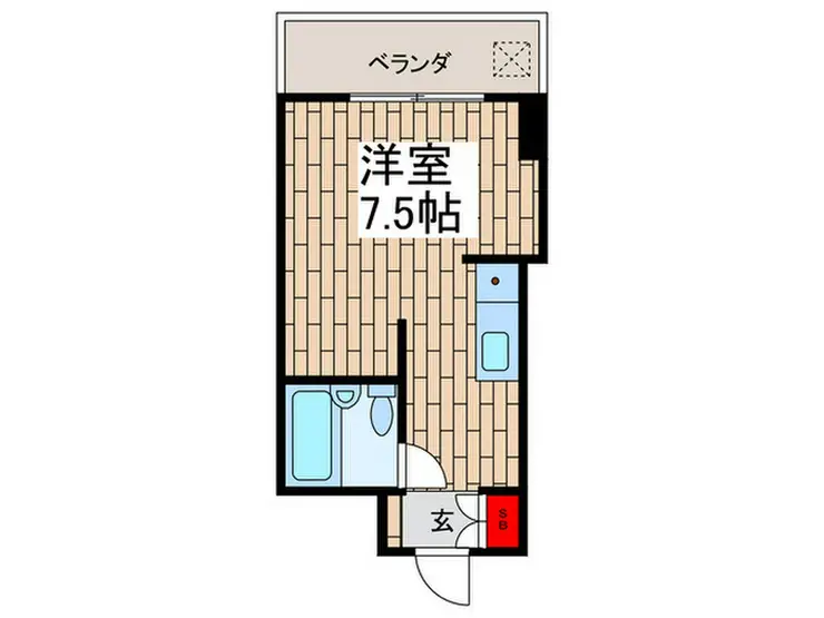 東陽町ハイホーム B棟 2階階 間取り