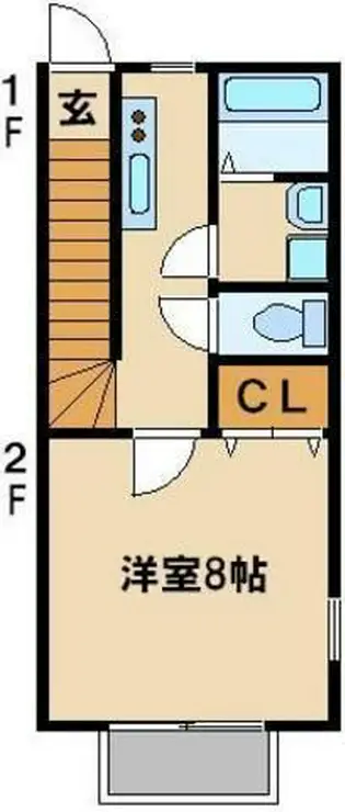 アムールモネ 2階階 間取り