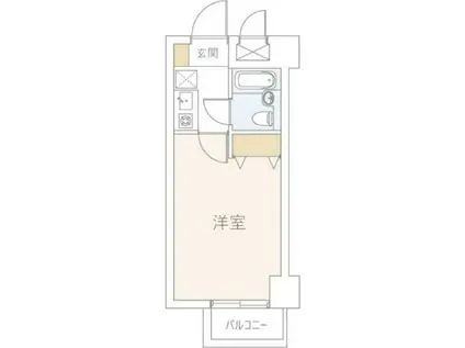 クリオさがみ野参番館(1K/3階)の間取り写真