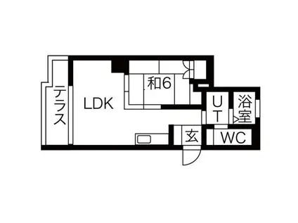 ネクストライフ白沢(1LDK/2階)の間取り写真