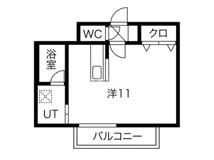 M-APARTMENT(ワンルーム/4階)の間取り写真
