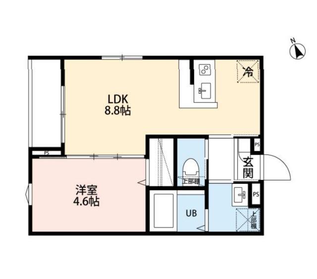 ROBOT HOME HOSHIGAOKA(1LDK/1階)の間取り写真
