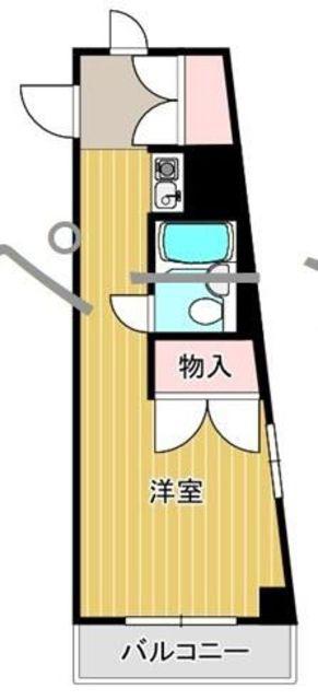 JLBグランエクリュ行徳駅前(ワンルーム/3階)の間取り写真