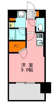 LANDIC M3418(ワンルーム/5階)の間取り写真