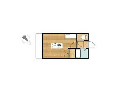 プレアール福工大前(ワンルーム/4階)の間取り写真