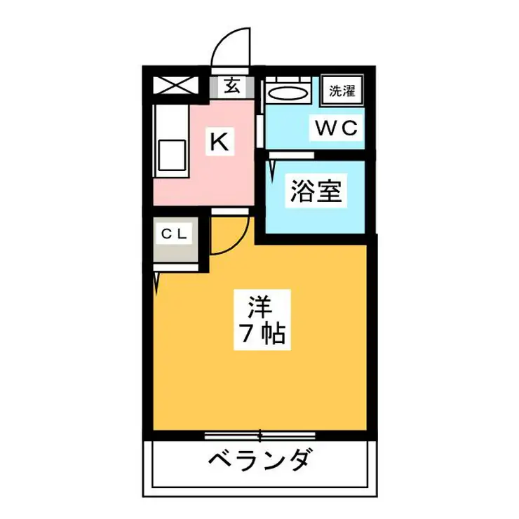 アーバンコート司 3階階 間取り