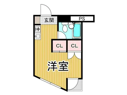 パークハイムイトー(ワンルーム/5階)の間取り写真