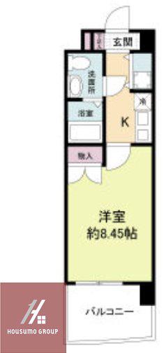 REMASIONKITA(1K/3階)の間取り写真