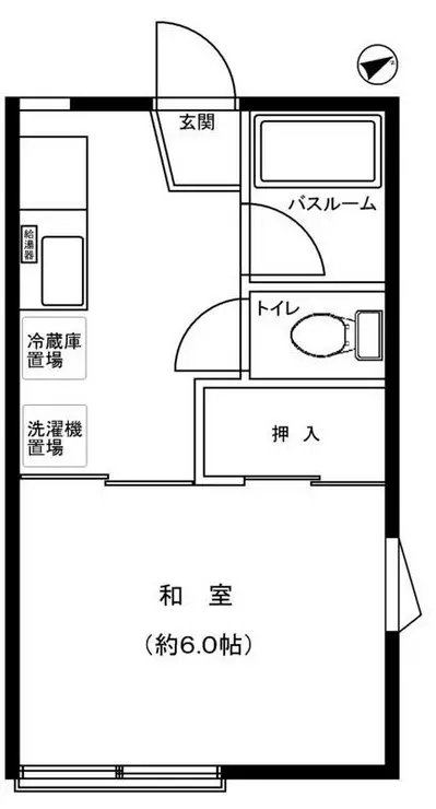 リラハイツ 1階階 間取り