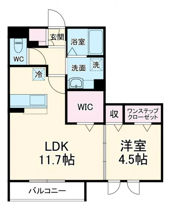 シャルマン 2階階 間取り