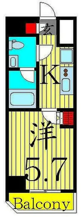 ライジングプレイス綾瀬二番館 4階階 間取り