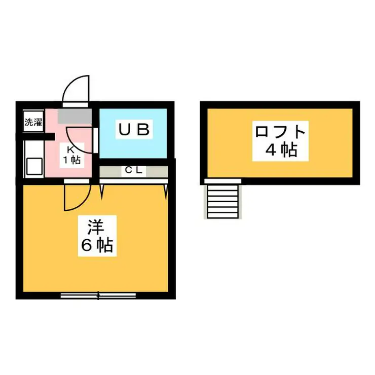 シャルマンハウス東豊田 1階階 間取り