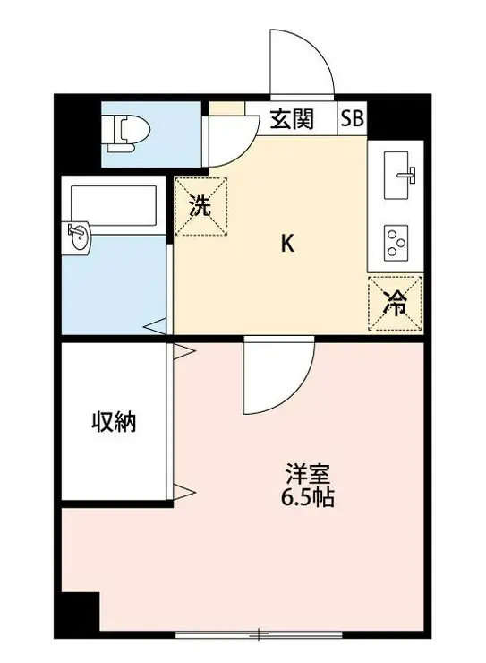 プラージュ幕張 2階階 間取り