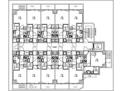 S-RESIDENCE妙蓮寺(1K/3階)の間取り写真