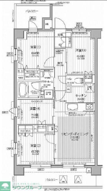 Nステージ東小金井(4LDK/3階)の間取り写真