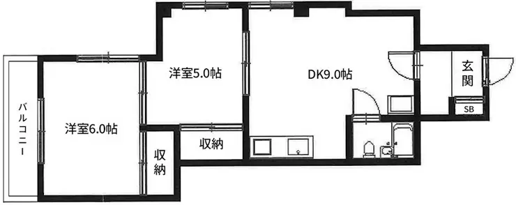 佐藤ビル 4階階 間取り