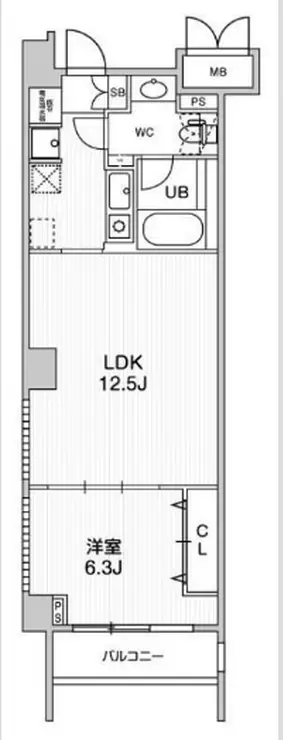 六本木デュープレックスエムズ 4階階 間取り