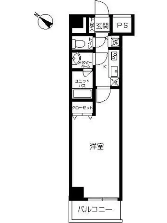 スカイコート板橋五番館 4階階 間取り