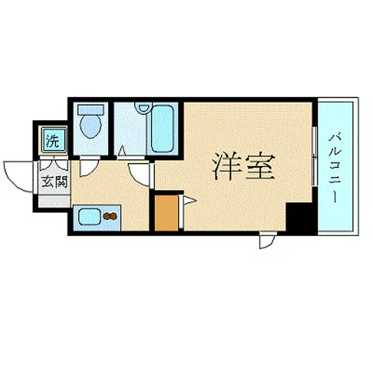 スカイコート東大前壱番館 6階階 間取り