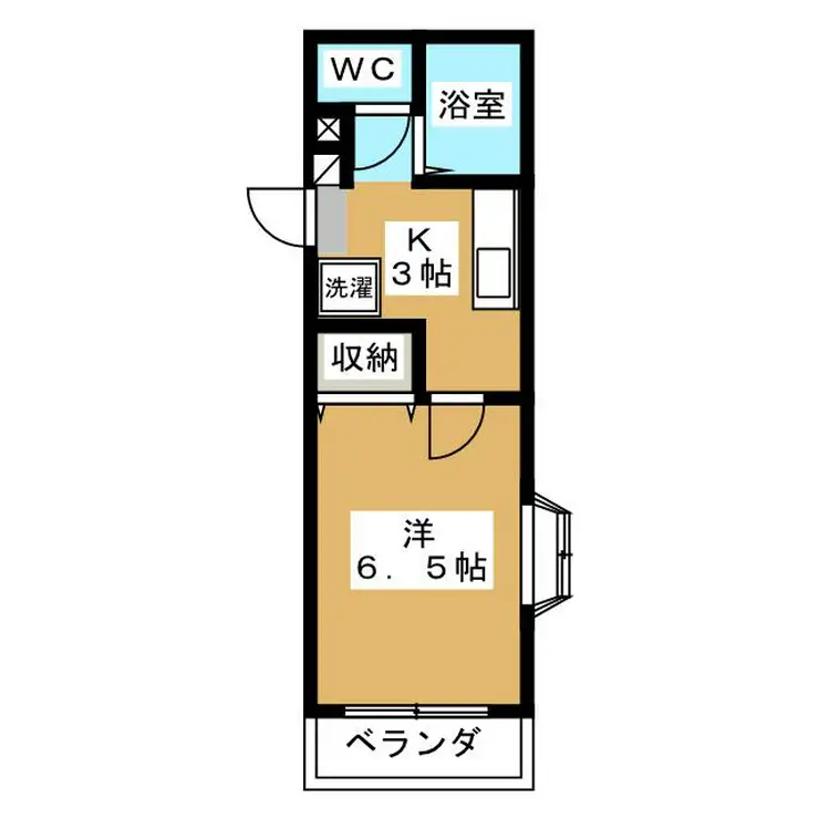 フレアコンフォール日吉B棟 2階階 間取り