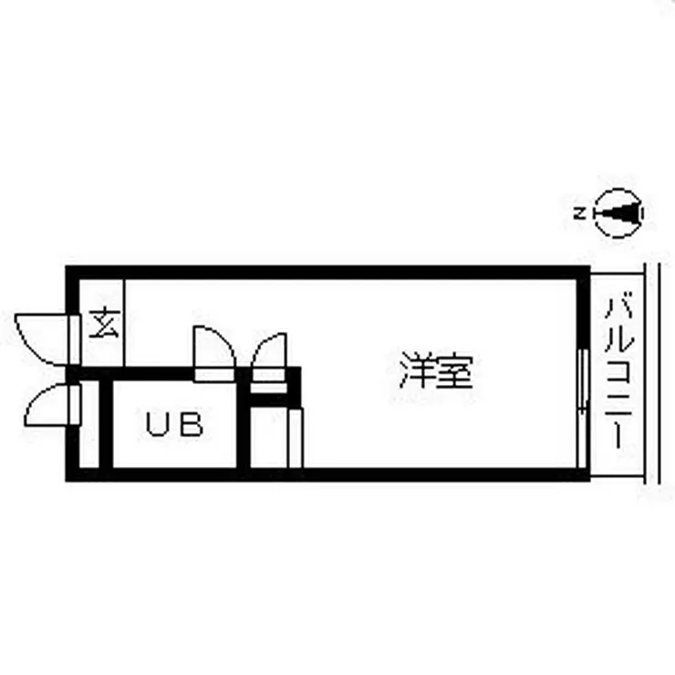 ハイシティ目白 1階階 間取り