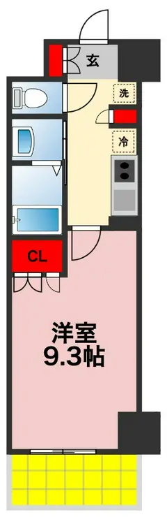 千葉ポートイースト 4階階 間取り