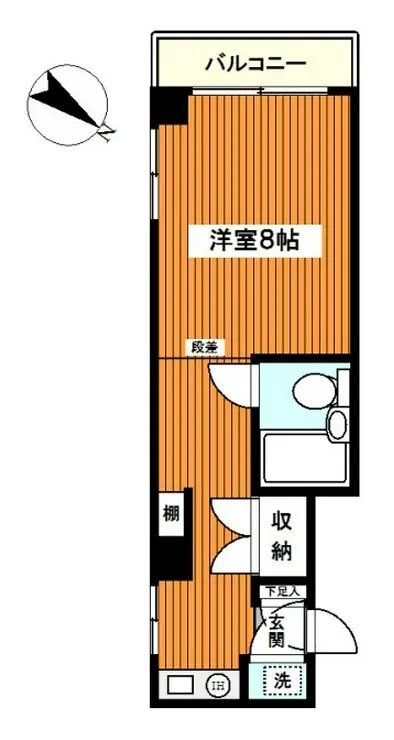 ジョイフル関内 6階階 間取り