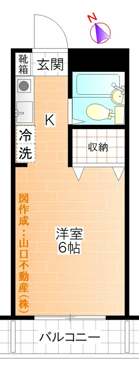 コーポ小島 2階階 間取り